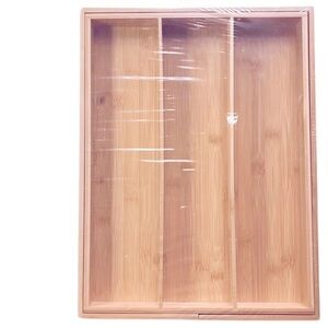 Transform Your Kitchen with the Ultimate Bamboo Silverware‎ Organizer!